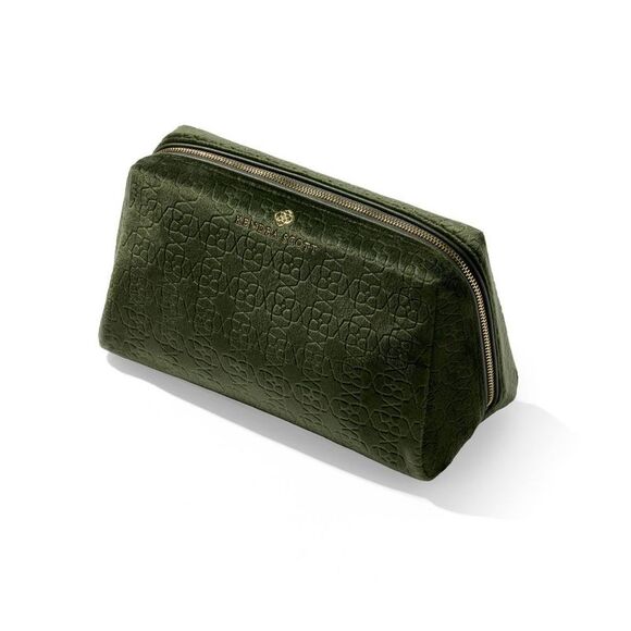 Kendra Scott Jewelry - Kendra Scott Large Filigree Cosmetic Case - Green